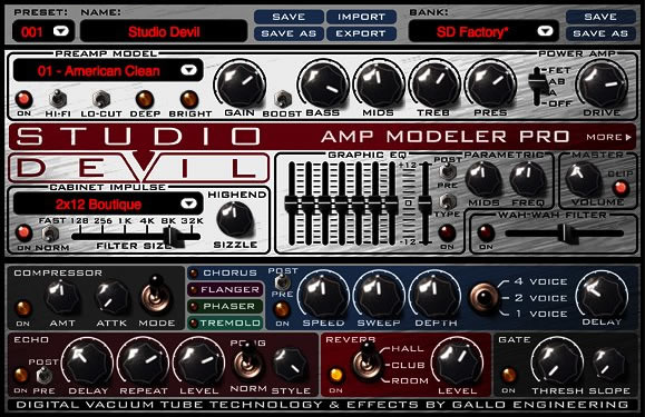 Studio Devil Amp Modeler Pro Download Version WIN/MAC